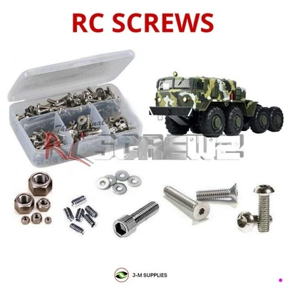 RCScrewZ Stainless Screw Kit czr014 for Cross RC BC-8 Mammoth 1/12 CZRBC8 | KIT - Image 1 of 4