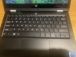 iOTA ONE 2110 Laptop Tablet Touchscreen 2-in-1 Windows 10 HDMI BT Webcam - Picture 1 of 5