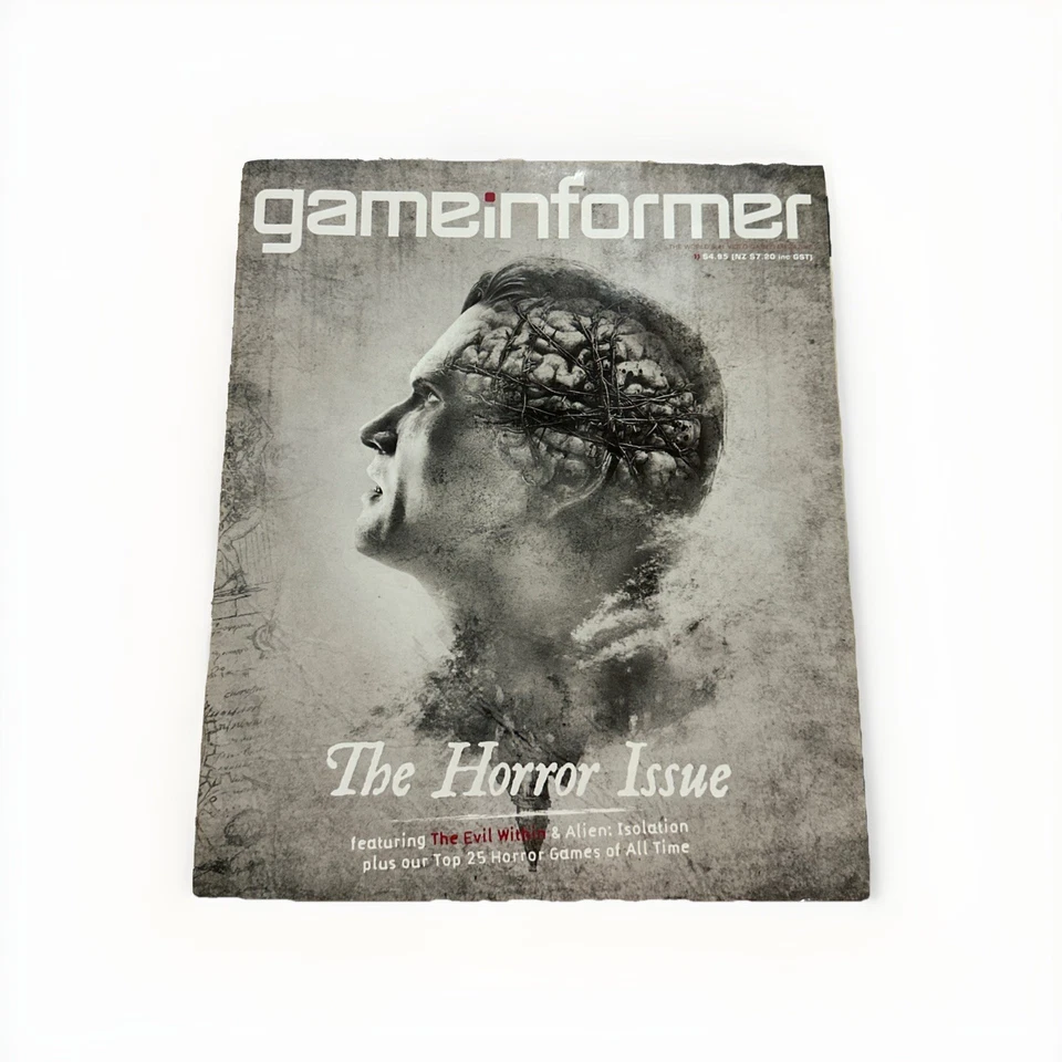 Game Informer #58 Video Game Magazine October 2014 The Horror Issue Evil Within - Image 1 of 3