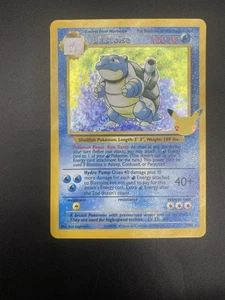 JCC Pokémon Blastoise Holo Carta Rara 2/102 Celebraciones Colección Clásica Casi Nuevo - Imagen 1 de 2