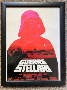 STAR WARS Italian Art Print Poster Guerre Stellari 16 x 11.5 Rolled Up - Picture 1 of 3