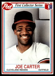 1990 Post Cereal JOE CARTER - Picture 1 of 2