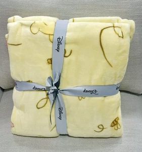 Winnie The Pooh Pastel Yellow Twin Blanket 60x90 BN! - Picture 1 of 3