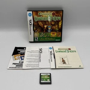 Professor Layton and the Unwound Future Nintendo DS w/ Manual Cleaned & TESTED! - Picture 1 of 6