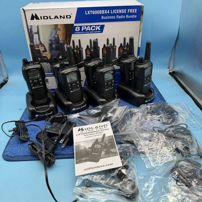 Midland LXT600 FRS Business Radio 7-Pack (LXT600BBX4) - 7x Radios - Image 1 of 4