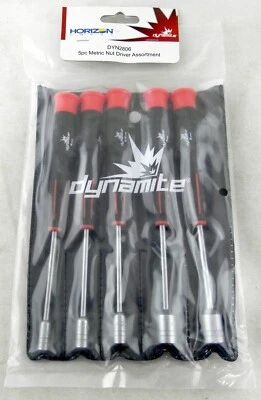 Metric Nut Driver Assortment (5pc) - Dynamite #DYN2806 - Image 1 of 2