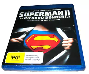Superman II - The Richard Donner Cut - New Blu-Ray - Rare Australian Release - Picture 1 of 1
