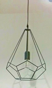 IDEAL LUX AMPOLLA-3 SP1, SOSPENSIONE IN METALLO NERO - Foto 1 di 2