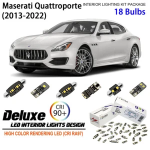LED Interior Light Kit for Maserati Quattroporte 2013-2022 Light Bulb Error Free - Picture 1 of 9