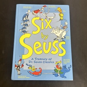 Dr. Seuss Six By Seuss Hardcover Children’s Book Compilation 1991 FS Charity - Picture 1 of 9