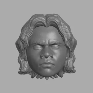 Young Boba Fett v1 AotC custom head for 4" 6" 7" 12" Star Wars action figures - Picture 1 of 1