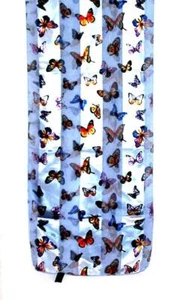SCIARPA Multicolore su Sfondo Blu Bambino Petite Design FARFALLE VOLANTI - Foto 1 di 1