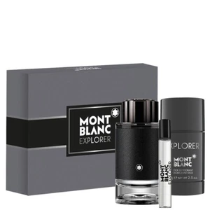 MONTBLANC EXPLORER 3PC GIFT SET MEN- 3.4 OZ EDP + 2.5 OZ DEO STICK + 0.25 OZ EDP - Picture 1 of 2