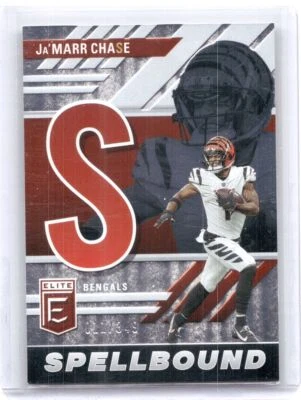 2023 Donruss Elite #SB-JC4 Ja'Marr Chase Spellbound #/349 - Image 1 of 2