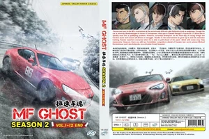 ENGLISH DUBBED Anime MF Ghost SEASON 2 (Vol.1-12En) DVD All Region - Picture 1 of 3