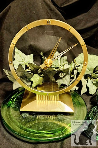 Jefferson Golden Hour Mystery Clock - Fully Restored  with Warranty Cover