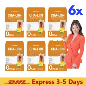 6X Cha-Liin Dietary Supplement Lemon Tea Flavor Weight Control by Dr Khongkwan - Picture 1 of 14