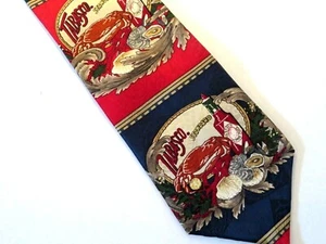 TABASCO Brand Standard Hot Pepper Sauce Bottle Tie Cajun Crab Oysters Necktie - Picture 1 of 8