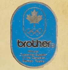 NOC OF CANADA OLYMPIC OFFICIAL BROTHER SPONSOR PIN