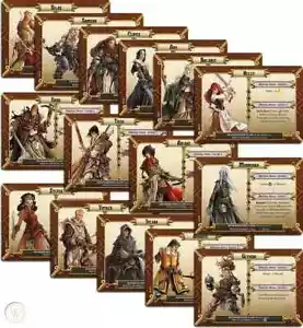15x Character Cards - Massive Darkness: Black Plague Crossover Set - Sealed - Picture 1 of 1