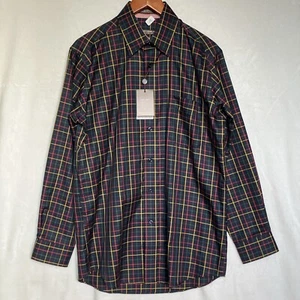 Forsyth of Canada Herren Hemd Windowpane Grid Langarm Bügelfrei Business Freizeit - Bild 1 von 20