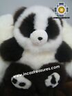 100% Baby Alpaca Fur Panda Teddy Bear 23" inch(Free Shipping Worldwide)