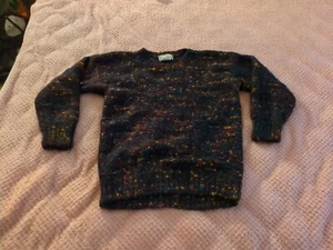 Vintage Chunky Knit Multicolored Funky Sweater By Reference Point - Picture 1 of 7