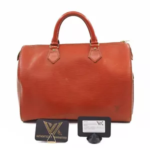 LOUIS VUITTON M43003 Speedy 30 Epi Leather Kenyan Fawn Luxus Designer Handtasche - Bild 1 von 17