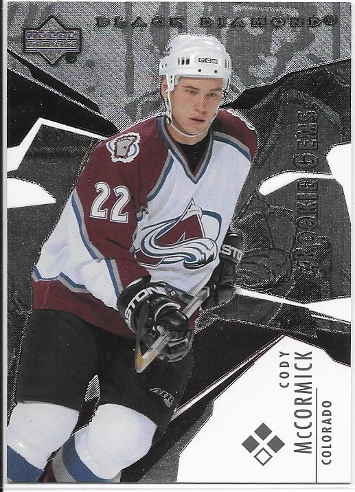 2003-04 Black Diamond CODY McCORMICK rookie card #163 - Image 1 of 1