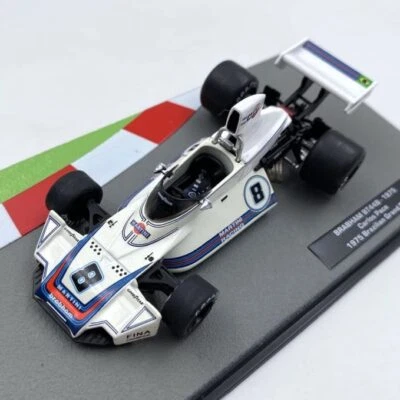 Modellino F1 Atlas Edicola 1/43 Brabham BT44B Brazilian GP 1975 #8 C. Pace - Immagine 1 di 4