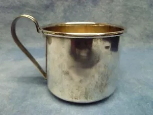 Vintage Sterling Silber Baby Tasse - Bild 1 von 9