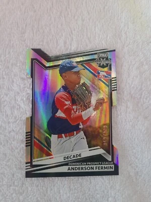 2022 Elite Extra Edition DPL Decade Die-Cut #179 Anderson Fermin /999 - Image 1 of 2