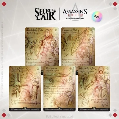 Secret Lair x Assassin’s Creed: Da Vinci’s Designs Foil Edition - Image 1 of 3