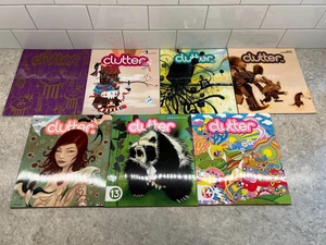 Clutter Art Vinyl Magazine lot of 7 magazines.  Issues 8,9,10,11,12,13,14 - Picture 1 of 1