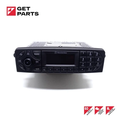 01-04 Mercedes W203 C240 CLK320 FM AM Audio Radio Player A2038202486 OEM - Image 1 of 4
