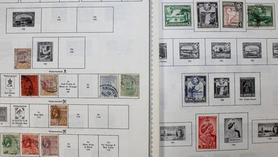 LOTE DE 110 ESTAMPILLAS USADAS DE GUYANA BRITÁNICA Foto 1 de 4