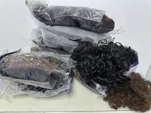 Lote de 10 juegos de diferentes tipos de moños de cabello premium cabello humano onda natural - Imagen 1 de 19