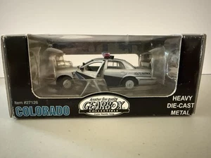 GEARBOX 2000 Ford Crown Victoria Colorado State Police Interceptor Diecast 1:43 - Picture 1 of 4