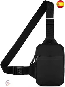 Simptech Bolso Bandolera Hombre, Bolsa de Pecho Cintura Riñonera Bolso Cruzado - Imagen 1 de 7
