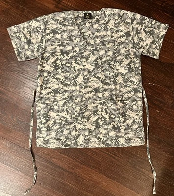Blusa Médica Para Mujer Ejército de Estados Unidos Mediana Camuflada Hospital Enfermería Foto 1 de 4
