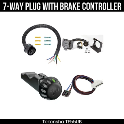 Tekonsha 7Way Wiring Brake Control For 03-09 Dodge Ram 2500 3500 08-09 4500 5500 - Image 1 of 4