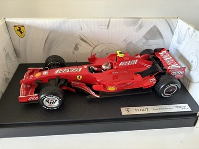 Hotwheels 1/18 Kimi Raikkonen 2007 Ferrari F2007 Updated Decals - Bild 1 von 4