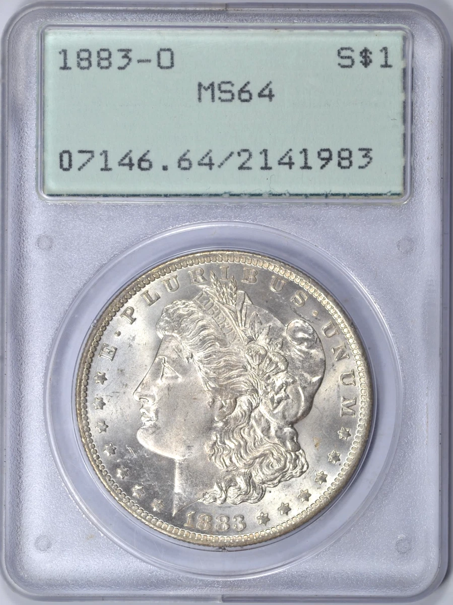 MS 64 Graded 1883 Year Morgan US Dollars (1878-1921) for sale | eBay