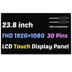 23.8" for Asus V241FA-DS501T AIO FHD 1920x1080 LCD Touch Screen Display Panel - Picture 1 of 4
