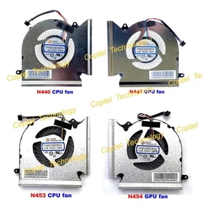 New 5VDC 1.0A CPU GPU Fan PABD08008SH N440 N441 N453 N454 for MSI GE66 GP66 GL66 - Afbeelding 1 van 7