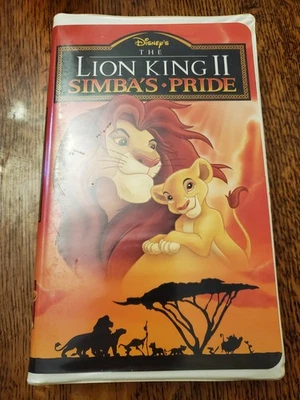 Walt Disney's The Lion King 2: Simba's Pride VHS 1998 Clamshell - Image 1 of 3