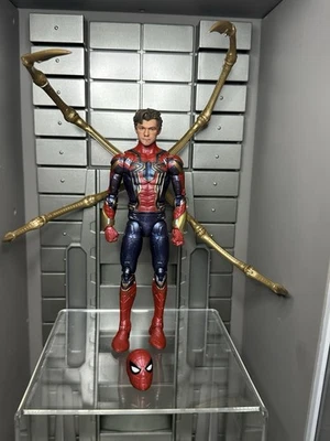 Hasbro Marvel Legends Iron Spider Actionfigur aus IronMan 2er Pack lose custom - Bild 1 von 3