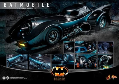 Batimóvil Vehículo Hot Toys MMS694 912144 Batman 1989 DC Comics escala 1/6 Foto 1 de 4