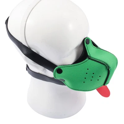 Cosplay Role Play Dog Mask Puppy Hood Half Face for Couples SM Accessory Props - Image 1 of 4