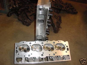 BBC Chevrolet 396 427 454 496 502 540 Aluminum Heads 320cc Rectangle port 2.250 - Picture 1 of 3